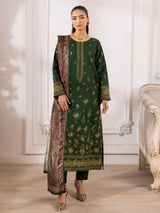 ZE-08 LAWN EMBROIDERED 3PC STITCHED