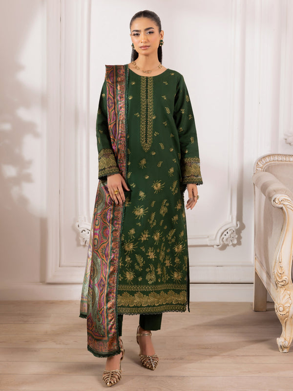 ZE-08 LAWN EMBROIDERED 3PC STITCHED