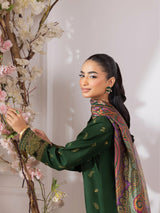 ZE-08 LAWN EMBROIDERED 3PC STITCHED