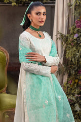 CM-03  3PC EMBROIDERED UNSTITCHED