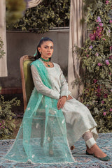 CM-03  3PC EMBROIDERED UNSTITCHED