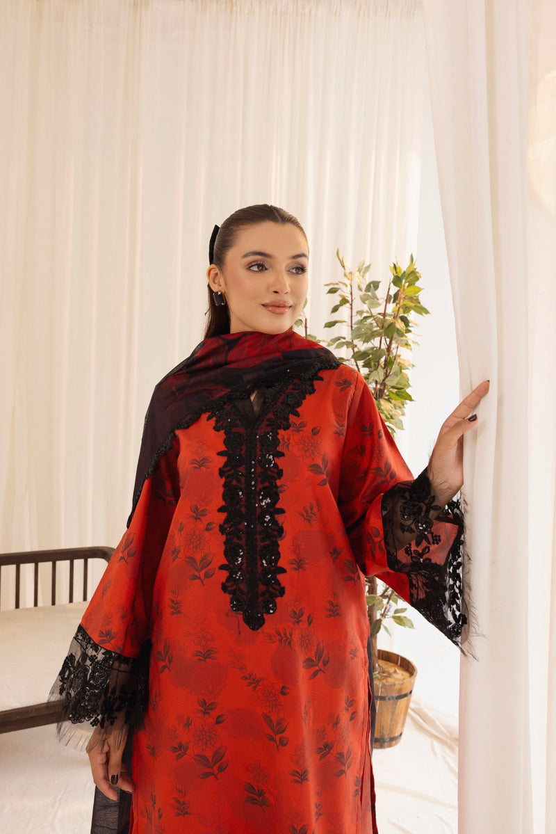 GLS-13 3PC Lawn STITCHED