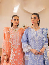 ZA-04 LAWN 3PC STITCHED