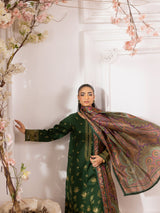 ZE-08 LAWN EMBROIDERED 3PC STITCHED