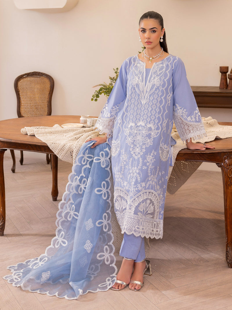 ZA-04 LAWN 3PC STITCHED