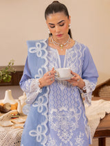 ZA-04 LAWN 3PC STITCHED