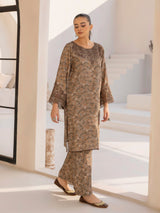DZP-13 2PC DHANAK PRINTED