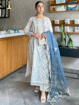 ZA-05 LAWN 3PC STITCHED