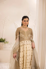 MGG-105 CHIFFON 3PC UNSTITCHED I STITCHED