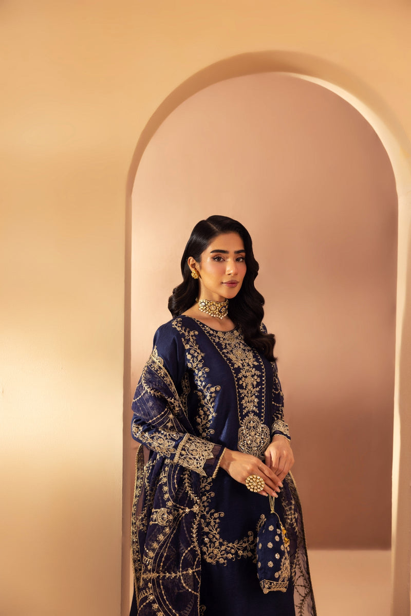 MGS-27 3PCS RAW SILK STITCHED/UNSTITCHED