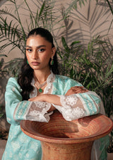 MGZ-09   3PC EMBROIDERED LAWN UNSTITCHED