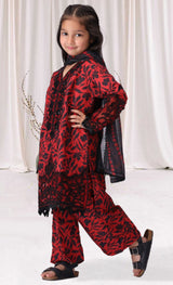 MKA-09 3PC GIRLS STITCHED