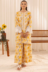 PLS-137 2PC SILK LAWN STITCHED